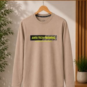 Men's Full Sleeve Graphic Shirt — "Tech Training" Print Tee