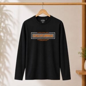 Men's Full Sleeve Graphic Shirt — Black "California" Print